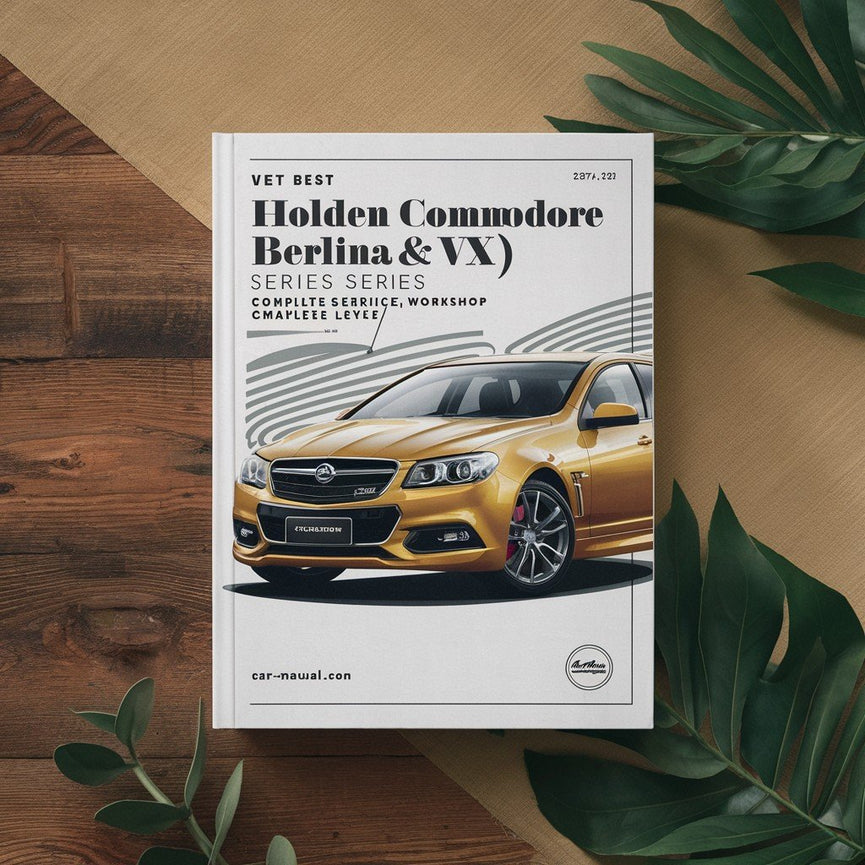 Best Holden Commodore Berlina and Calais (VX) Series-Complete Service/Repair/Workshop Manual-PDF Download ( EXHAUSTIVE )