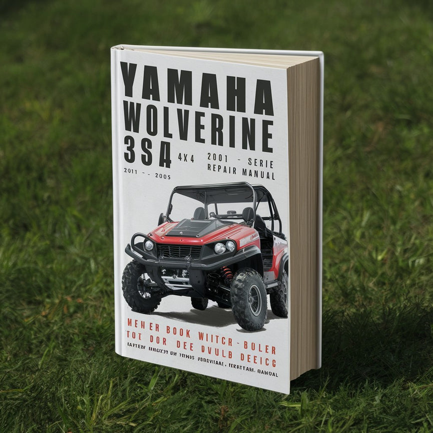 Yamaha Wolverine 350 4x4 2001-2005 Workshop Service Repair Manual