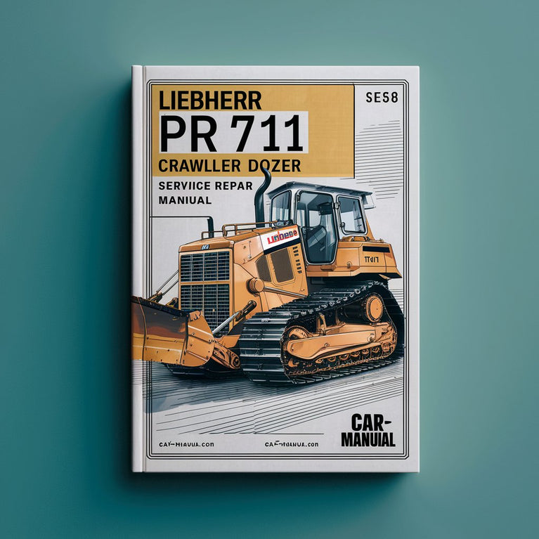 LIEBHERR PR 711 M Crawler DOZER Service Repair Manual PDF Download