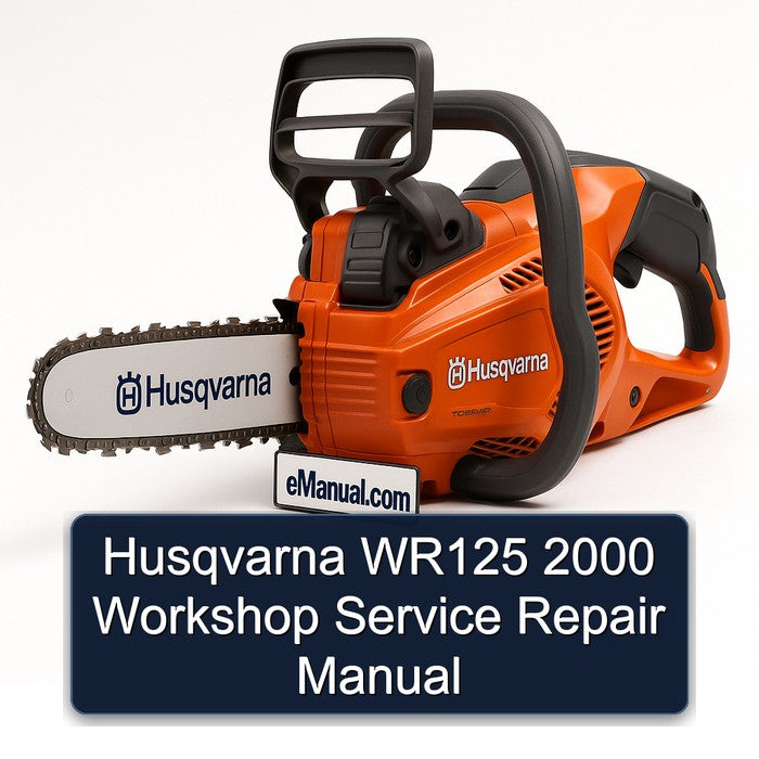 Husqvarna WR125 2000 Workshop Service Repair Manual