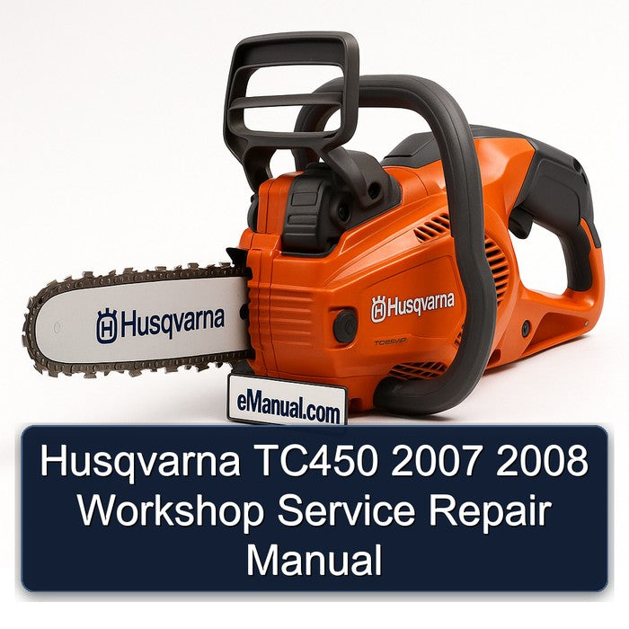 Husqvarna TC450 2007 2008 Workshop Service Repair Manual
