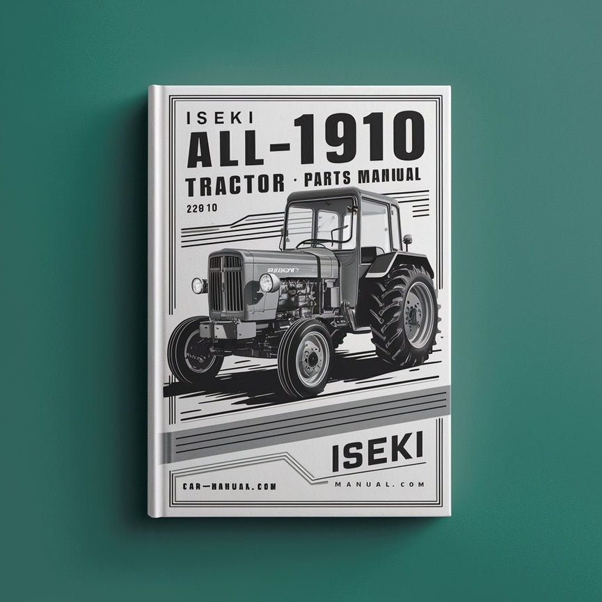 Iseki Ts1910 Allrad Tractor Parts Manual