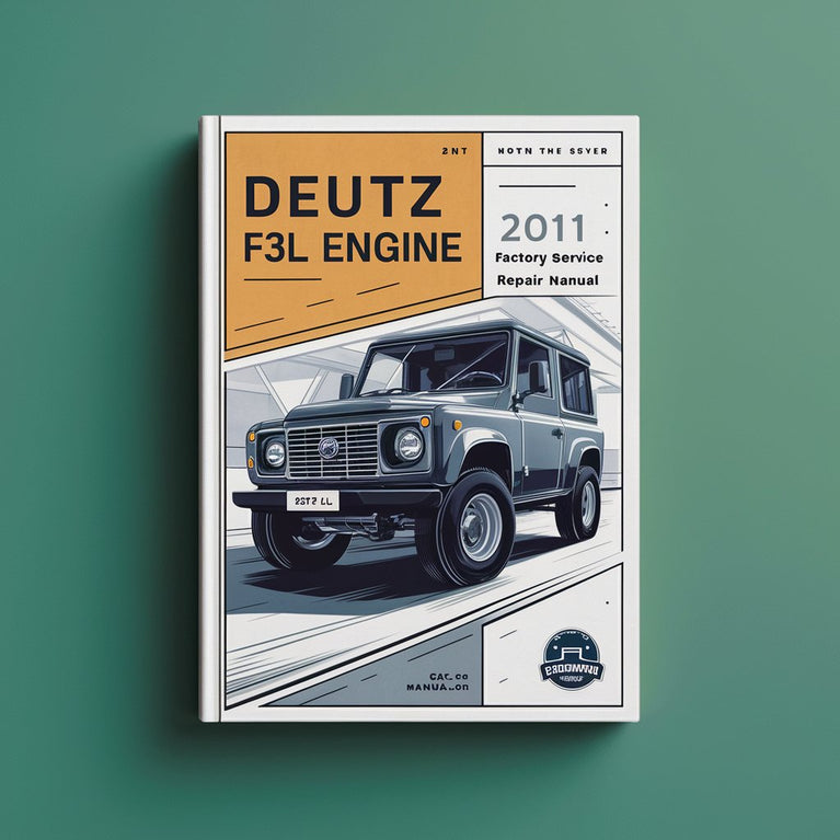 Deutz F3L engine 2011 Factory Service Repair Manual