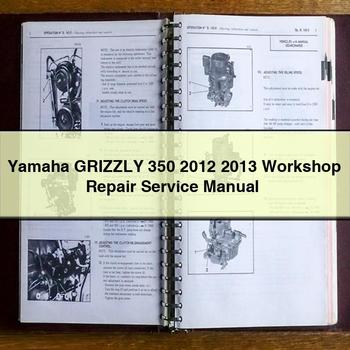 2012-2013 Yamaha Grizzly 350 Service Repair Workshop Manual PDF