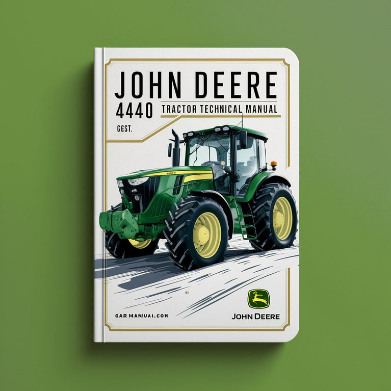 John Deere 4440 Tractor Technical Manual