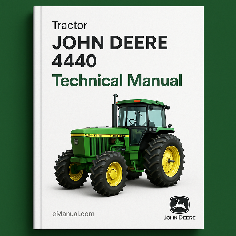 John Deere 4440 Tractor Technical Manual