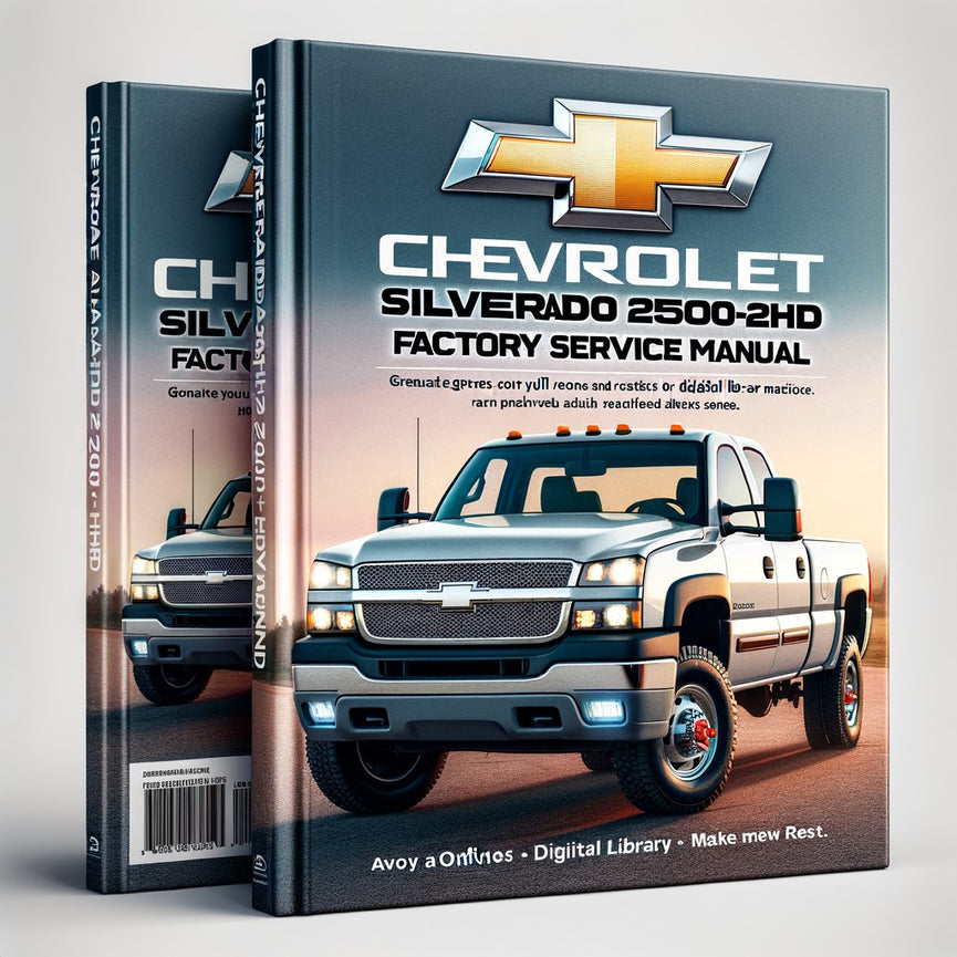 Chevrolet Silverado 2500HD 2000-2006 Werkswartungshandbuch