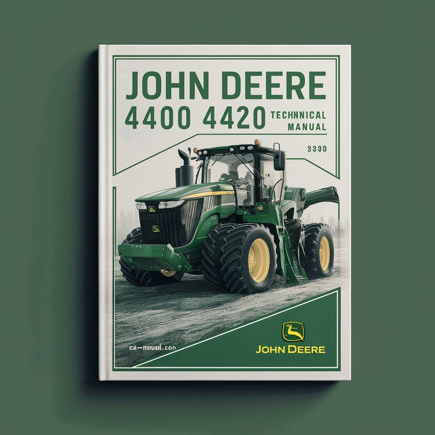 John Deere 4400 4420 Combines Technical Manual