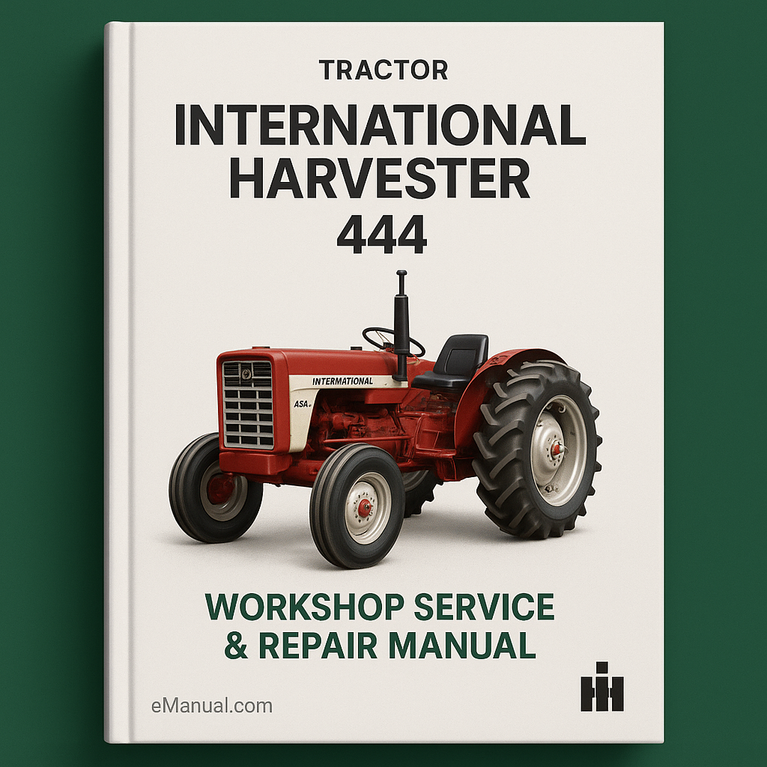 International Harvester Tractor 444 Workshop Service Repair Manual