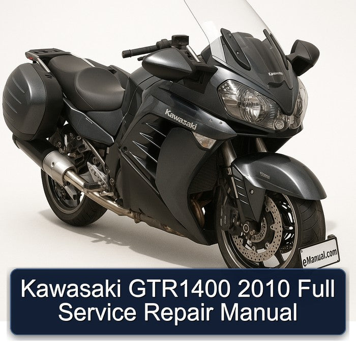 2010 Kawasaki GTR Series GTR1400 Service Repair Workshop Manual PDF