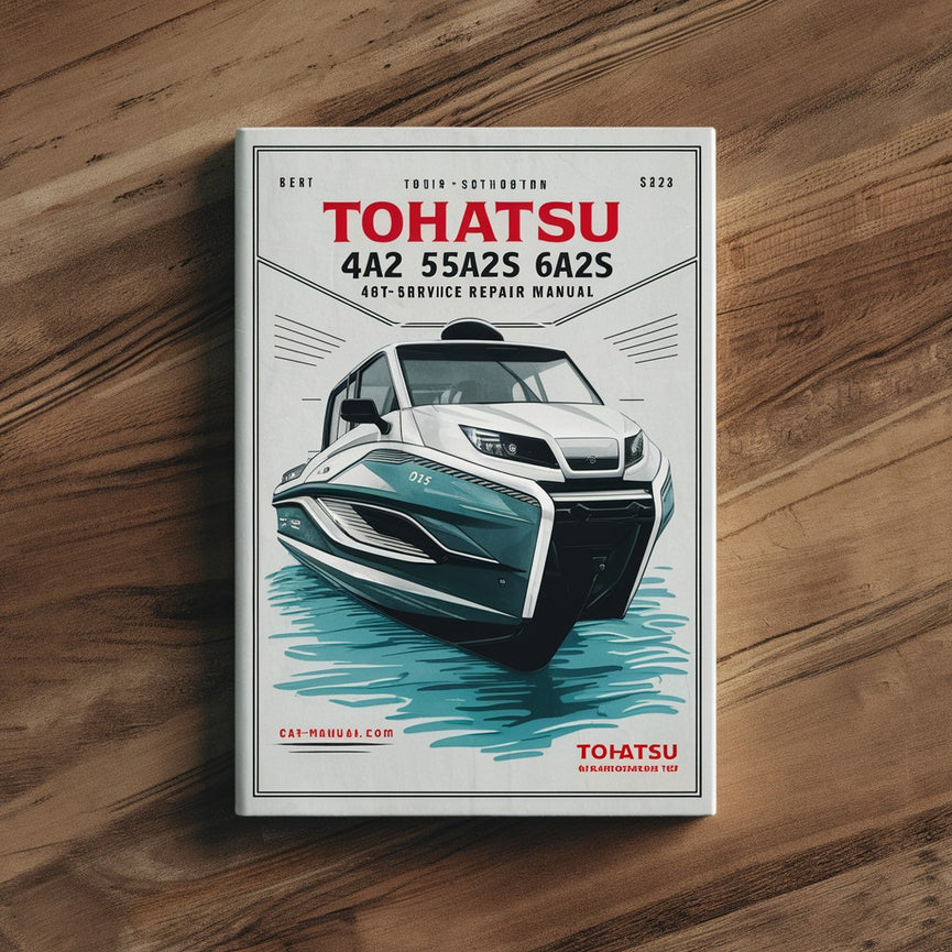 Tohatsu MFS 4A2 5A2S 6A2S (4-Stroke) Outboard Service Repair Manual