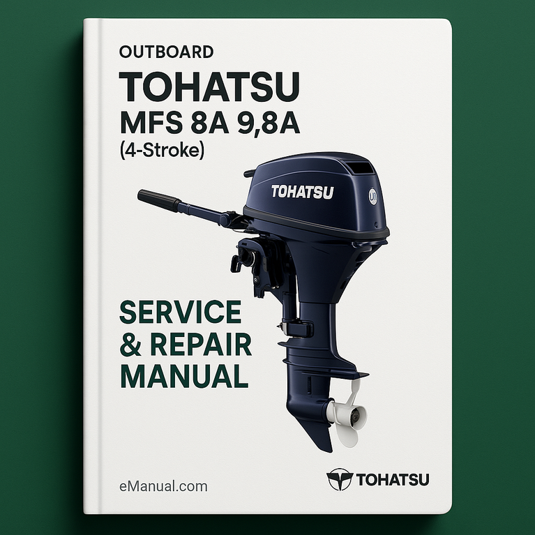 Tohatsu MFS 8A 9.8A (4-Stroke) Outboard Service Repair Manual