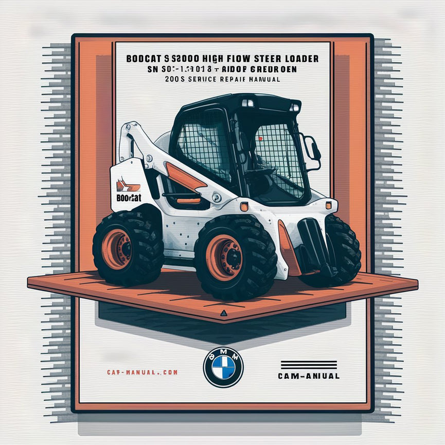 BOBCAT S250 Turbo High FLOW SKID Steer Loader SN 520711001 & Above EDITION 2008 Service Repair Manual