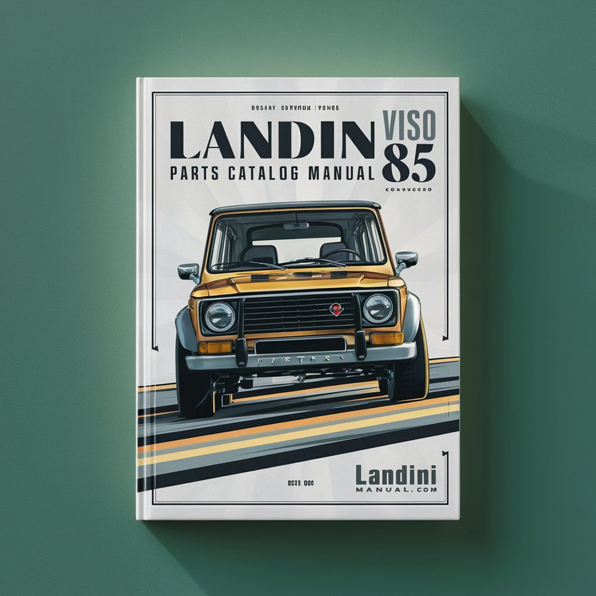 Landini Vision 85 Parts Catalog Manual