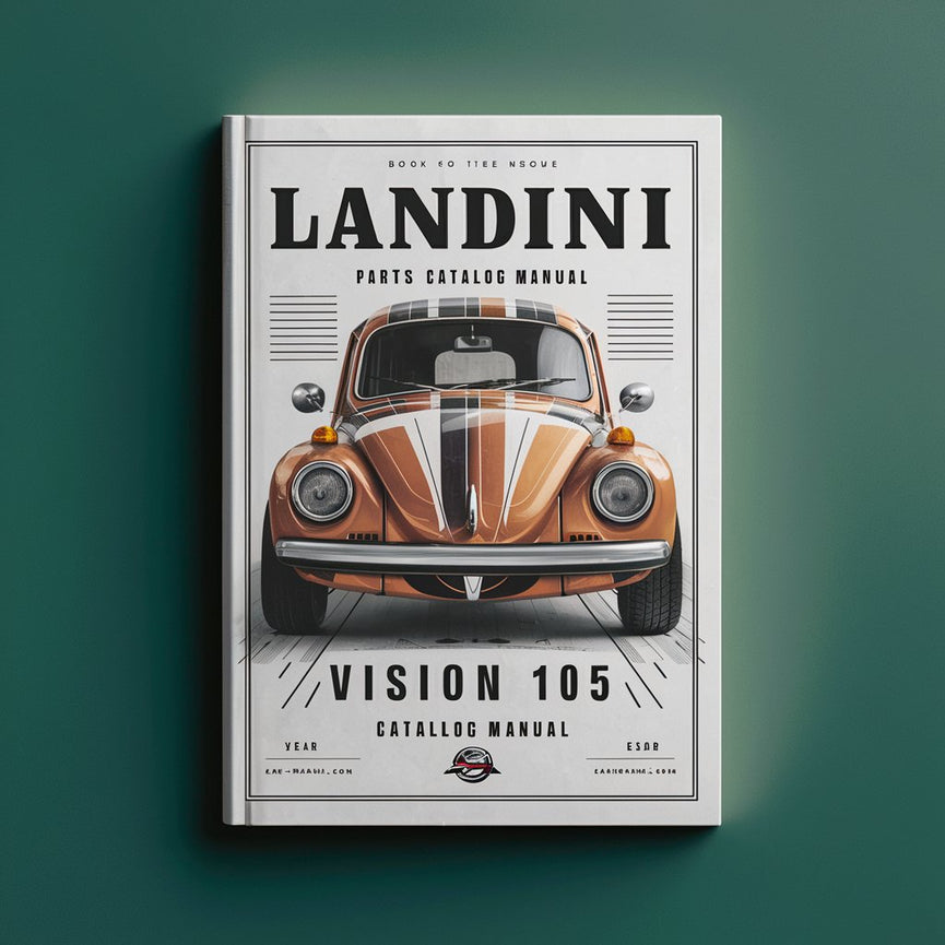 Landini Vision 105 Parts Catalog Manual